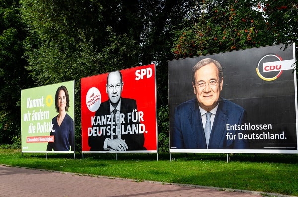 ドイツは3党(SPD・緑の党・FDP)連立政権かのアイキャッチ画像